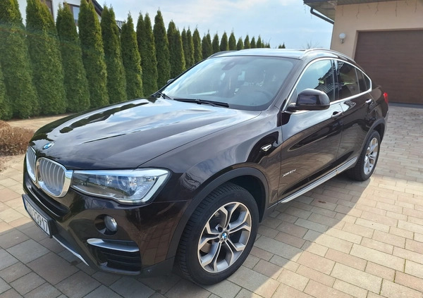 BMW X4 cena 89900 przebieg: 154655, rok produkcji 2015 z Stepnica małe 67